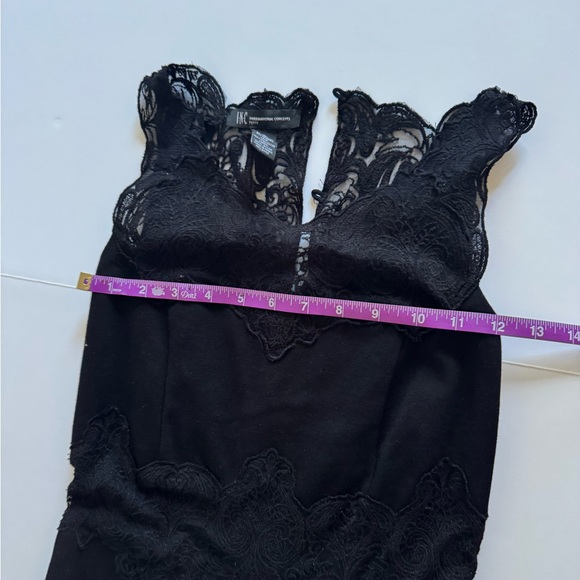 INC International Concepts Black Lace Dress - Picture 7 of 8